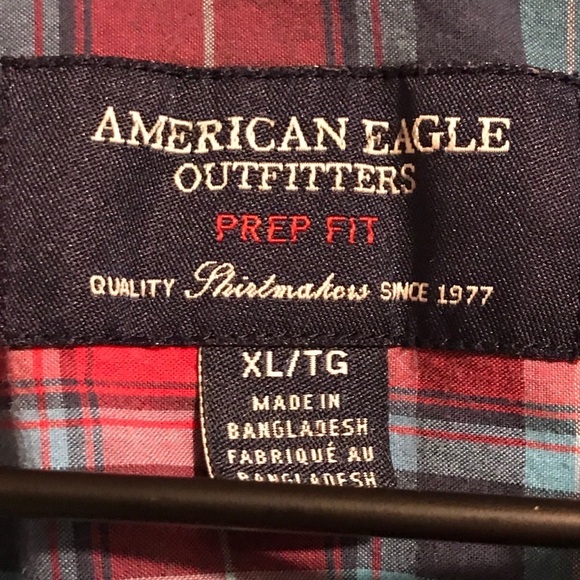 EUC American Eagle Outfitters Prep Fit Shirt - Picture 5 of 10